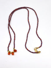 Load image into Gallery viewer, carnelian bead necklace
