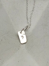 Load image into Gallery viewer, necklace with a &quot;?&quot;
