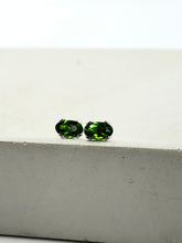 Load image into Gallery viewer, green diopside earrings
