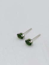 Load image into Gallery viewer, green diopside earrings
