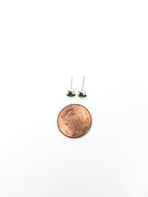 Load image into Gallery viewer, green diopside earrings
