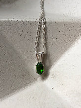 Load image into Gallery viewer, chrome diopside necklace
