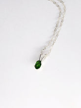 Load image into Gallery viewer, chrome diopside necklace
