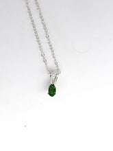 Load image into Gallery viewer, chrome diopside necklace
