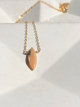 Load image into Gallery viewer, peruvian opal pendant on gold
