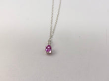 Load image into Gallery viewer, pink topaz necklace
