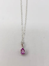 Load image into Gallery viewer, pink topaz necklace
