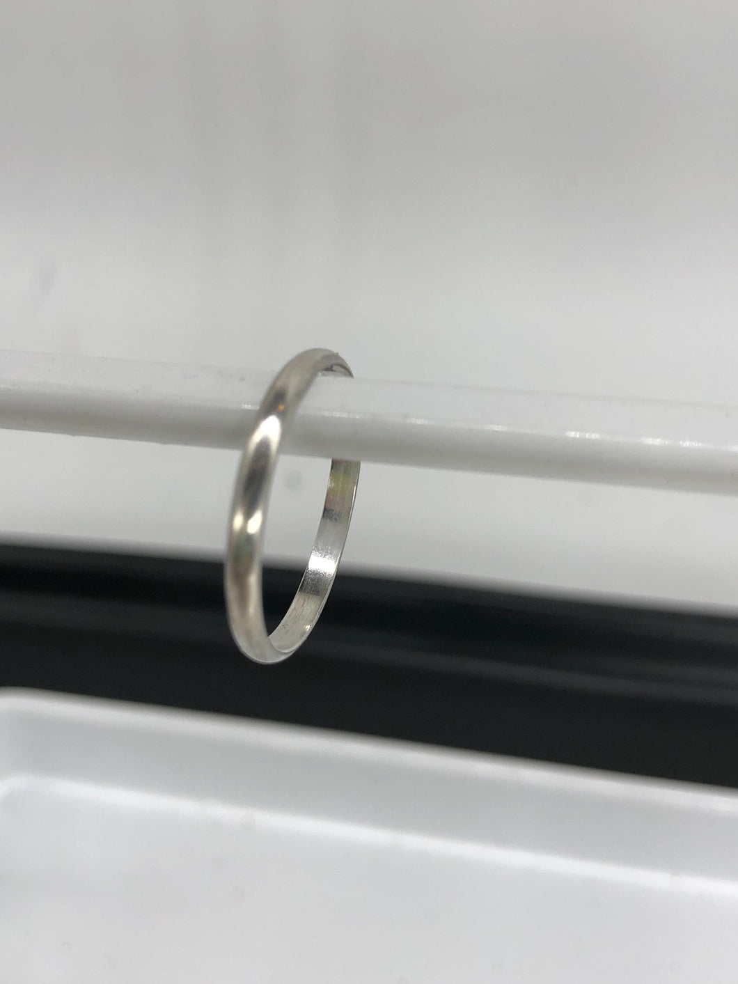 simple silver ring