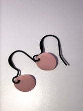 Load image into Gallery viewer, pink porcelain drop earrings
