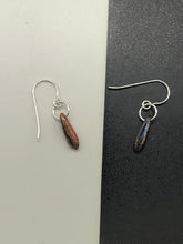 Load image into Gallery viewer, iridescent bead earrings
