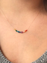 Load image into Gallery viewer, rainbow bead necklace
