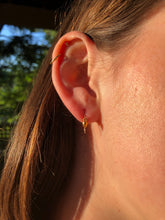 Load image into Gallery viewer, tiny gold color drop earrings
