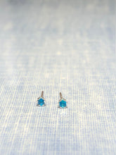 Load image into Gallery viewer, apatite stud earrings - 2mm
