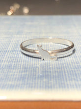 Load image into Gallery viewer, sterling silver cat ring
