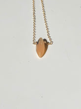 Load image into Gallery viewer, peruvian opal pendant on gold
