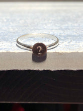 Load image into Gallery viewer, sterling silver &quot;?&quot; ring
