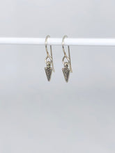 Load image into Gallery viewer, arrow charm earrings
