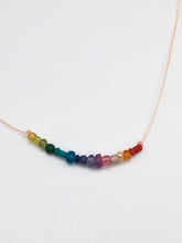 Load image into Gallery viewer, rainbow bead necklace
