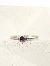 Load image into Gallery viewer, dark red enamel ring
