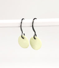 Load image into Gallery viewer, mint porcelain drop earrings
