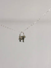 Load image into Gallery viewer, black and white cow necklace
