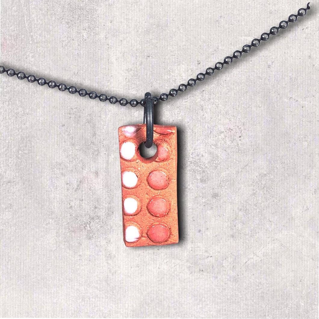 rose dot pendant