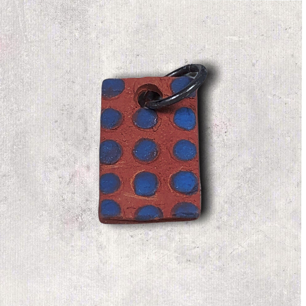 blue dot pendant