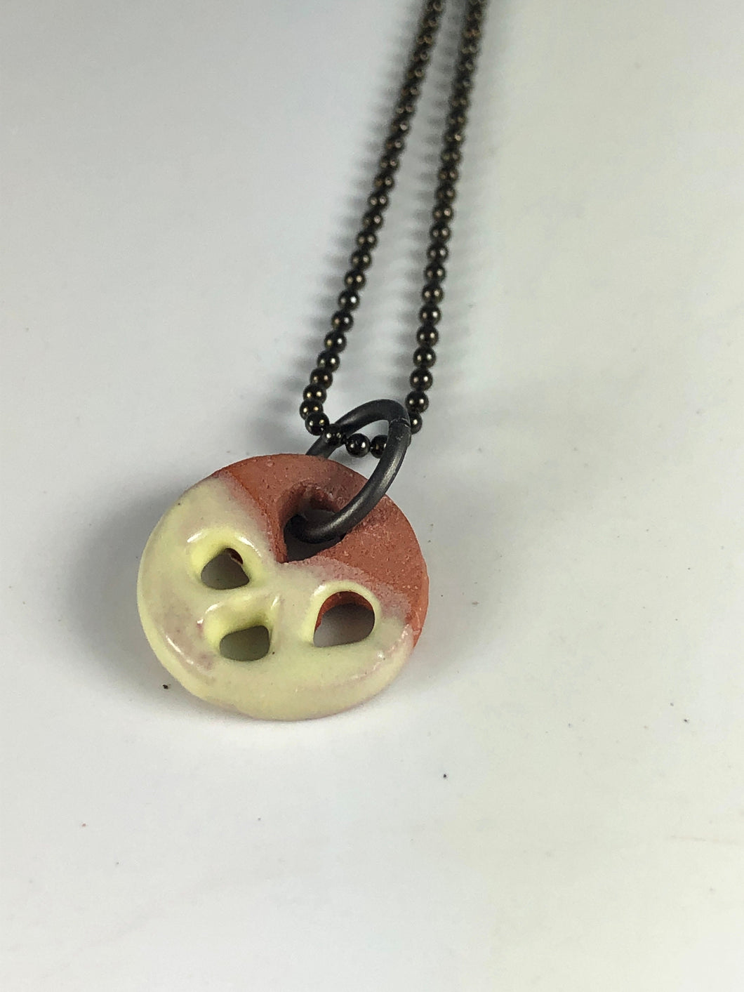 yellow dipped pendant