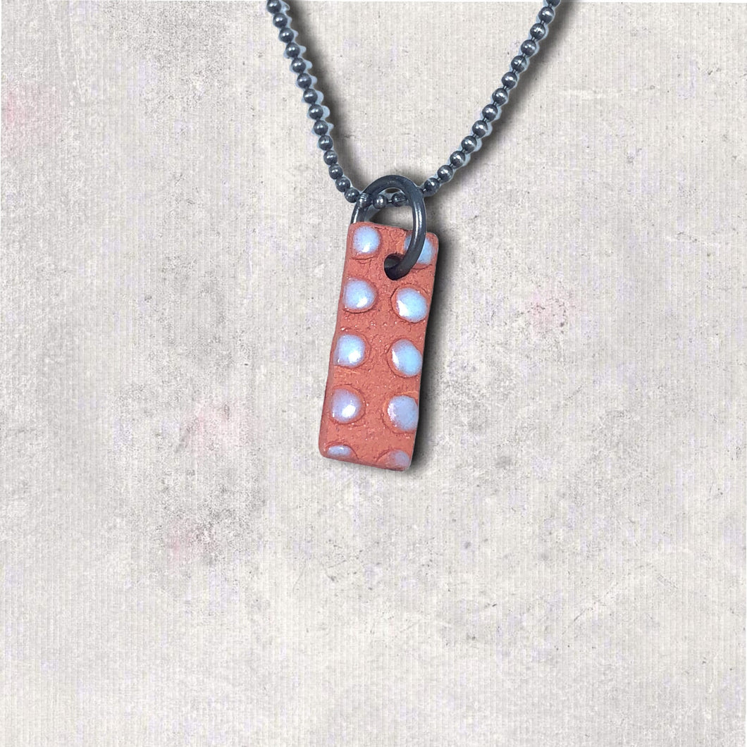 pale blue dot pendant