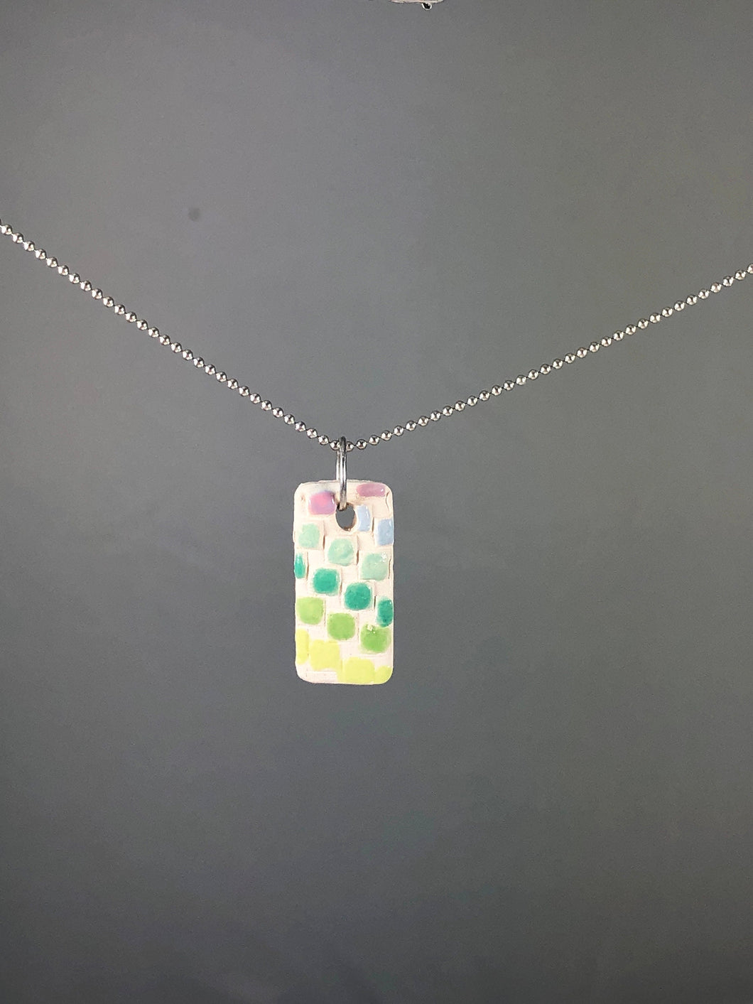 lilac to yellow pendant